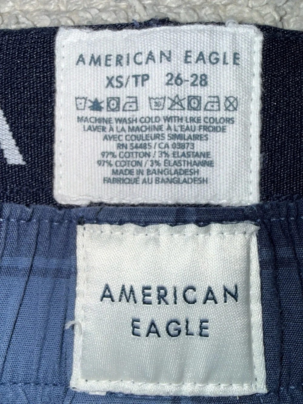 American Eagle Outfitters Blue Plaid Boxer Briefs